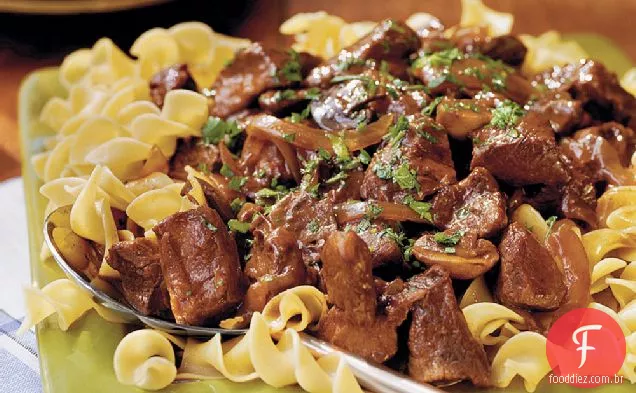 Carne Com Molho De Vinho Tinto