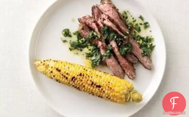 Bife Com Receita De Molho Chimichurri