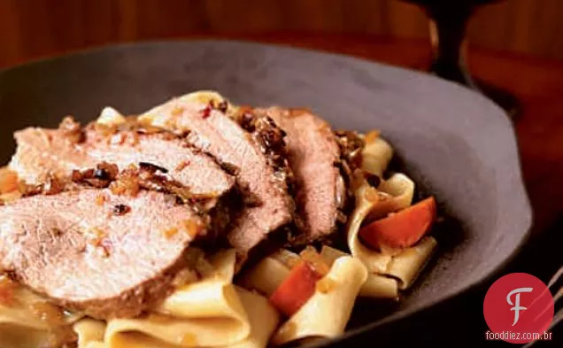 Peito com geléia de cebola e Chile