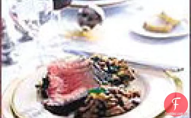 Assado De Costela Em Pé Com Crostas De Coentro