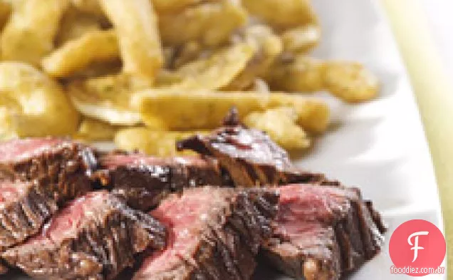 Bife De Cabide Com Uma Páprica Esfumaçada