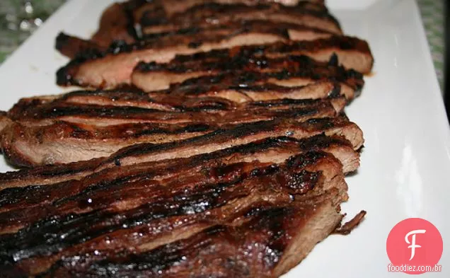 Bife De Flanco Balsâmico De Soja