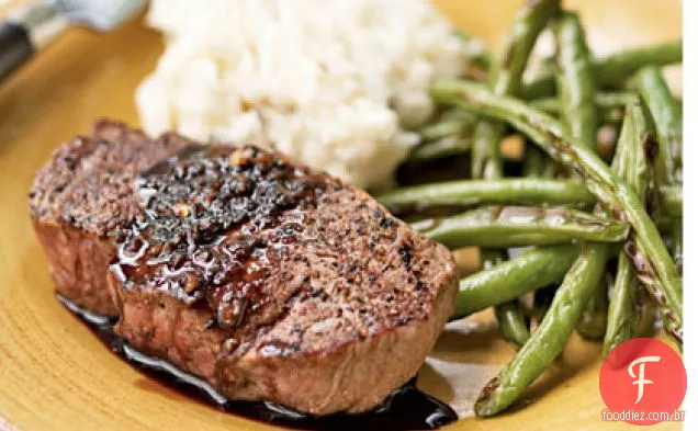 Filet Mignon Com Vidro Balsâmico