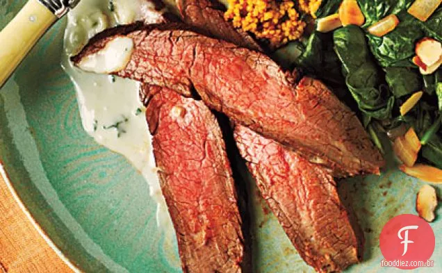 Bife De Flanco Com Chipotle