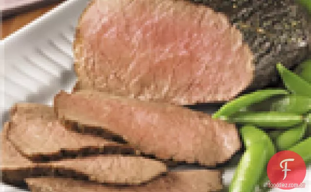 Carne Assada com alho e ervas