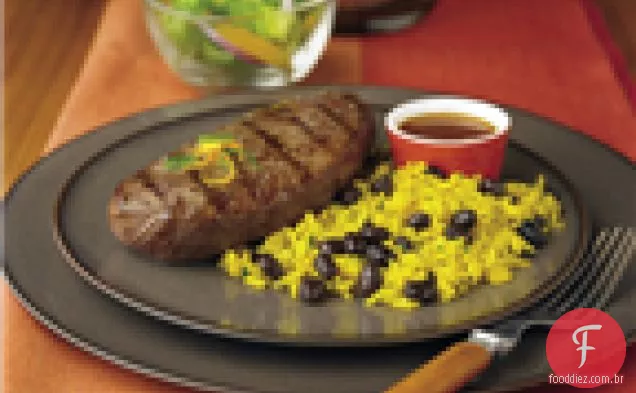 Bifes do rancho com citrinos-jalapeño Mojo