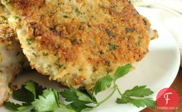 Costeletas De Porco Panko Crocantes