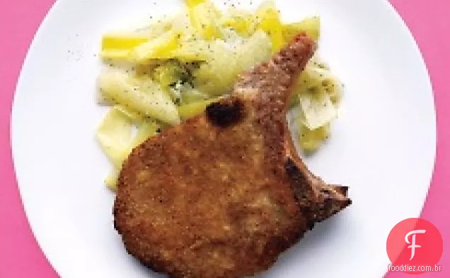 Costeletas De Porco À Milanesa