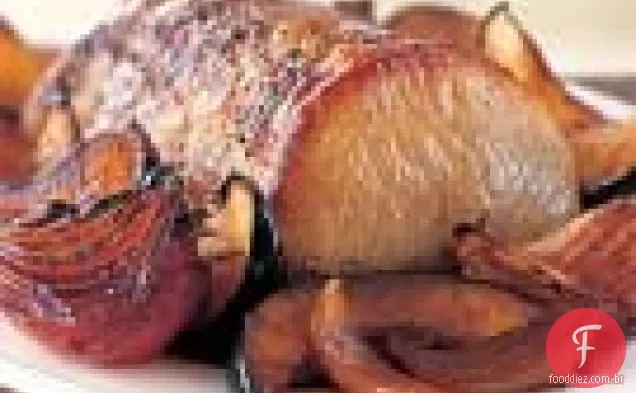 Carne De Porco Assada Com Legumes Hoisin
