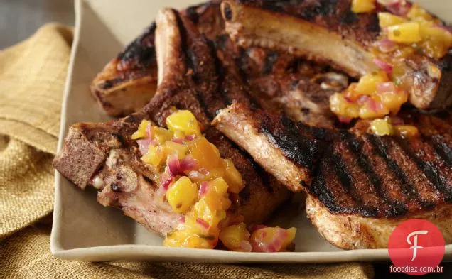 Jerk Me Doce Costeleta De Porco Receita