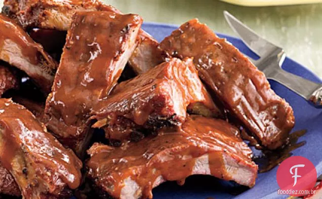 Costelas Grelhadas Para As Costas Do Bebê
