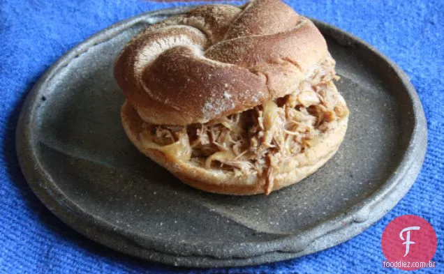 Carne De Porco Puxada Com Cidra Doce E Dura