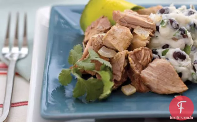Carne De Porco Desfiada Ao Estilo Cubano