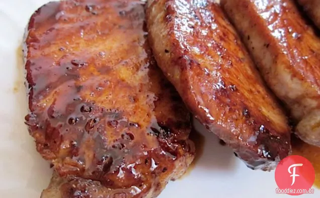 Costeletas De Porco Envidraçadas