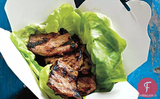 Carne De Porco Grelhada Ao Estilo Cantonês