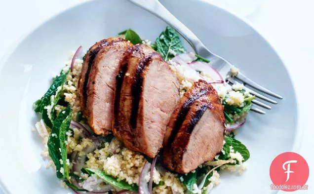 Harissa Carne De Porco Com Cuscuz Herbed