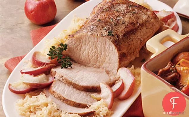 Carne De Porco Assada Com Chucrute