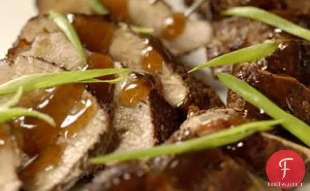 Lombo de porco com cinco especiarias
