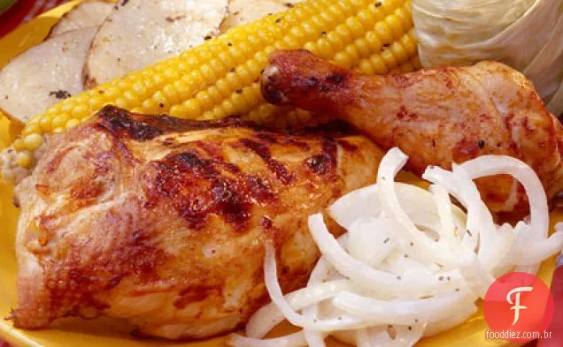 Frango Assado Com Pimenta