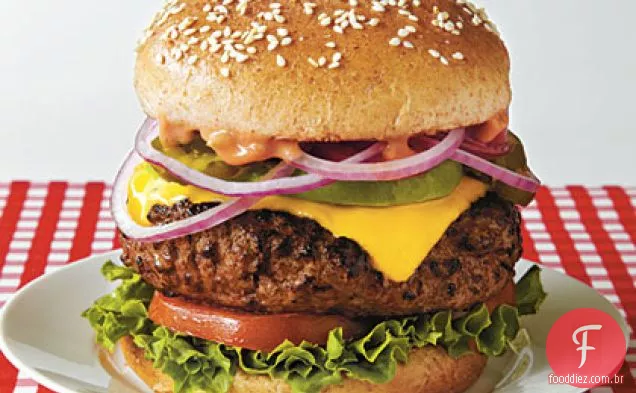 Out-n-in California Burger