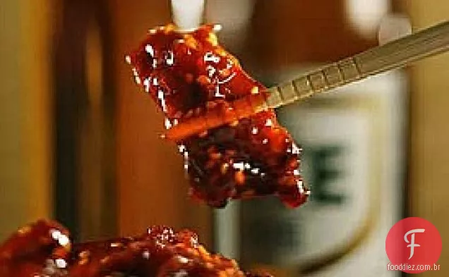 Frango frito coreano (yangnyeom Dak)