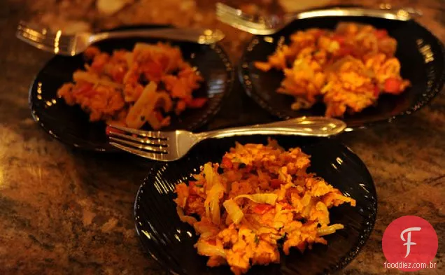 Caribbean Sweet Potato Hash Browns