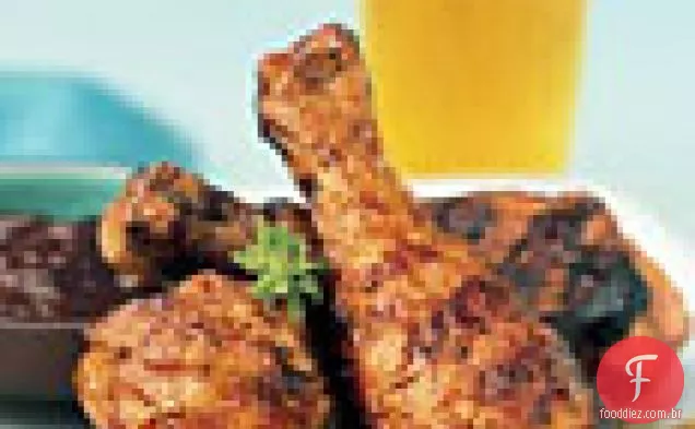 Baquetas De Frango Bourbon-Melaço