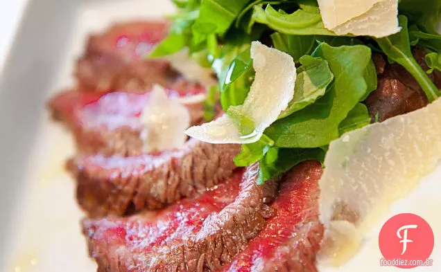 Tagliata De Carne Com Receita De Rúcula