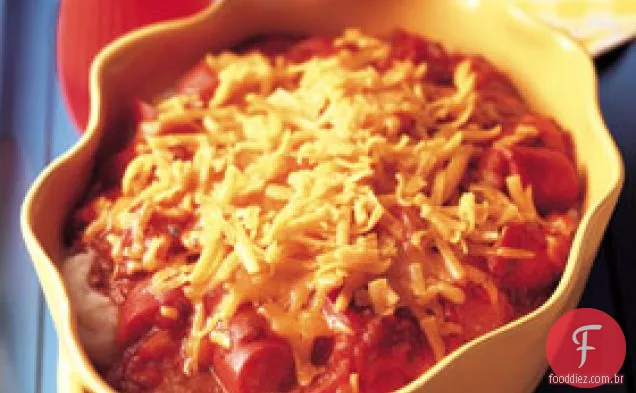 Caçarola De Batata Chili Dog