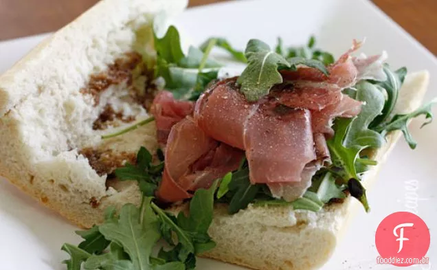 Prosciutto, Rúcula E Sanduíche Balsâmico