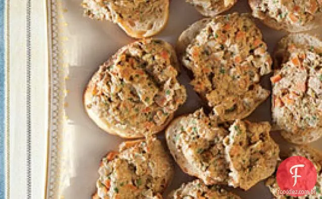 Crostini De Fígado De Frango