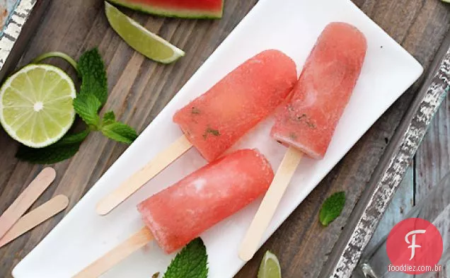 Picolés Mojito Melancia
