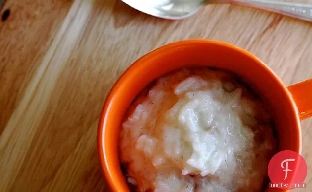 Pudim De Arroz Com Feijão De Baunilha