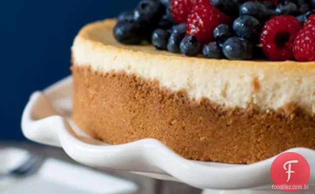 Cheesecake De Limão Com Frutas Frescas