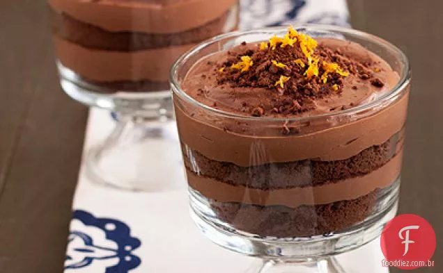 Mousse De Seda Chocolate-laranja