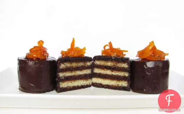 Chocolate E Baunilha Grand Marnier Torte