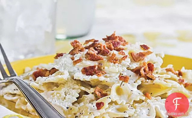 Bacon Bow Tie Pasta