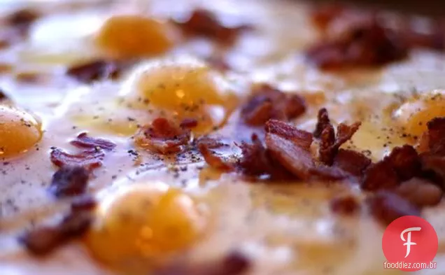 Bacon & Egg Café Da Manhã Pizza