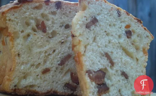 Receita De Pão De Cerveja, Bacon E Cheddar