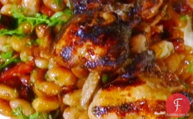 Quaglie con Pancetta (codorna com Pancetta)