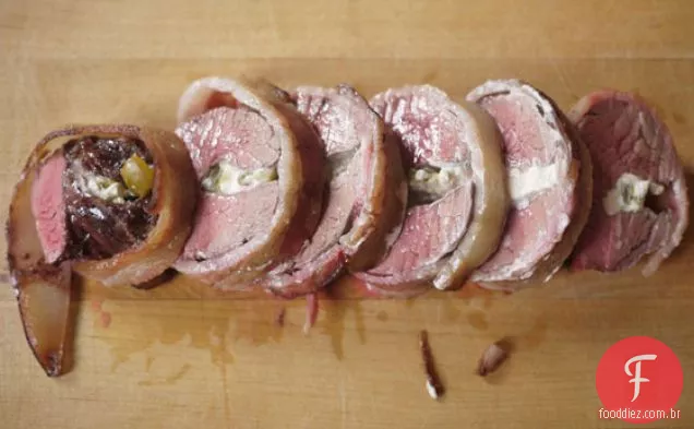 Lombo Embrulhado Com Bacon Picante