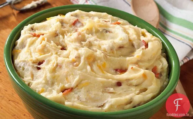 Purê de batatas com Bacon