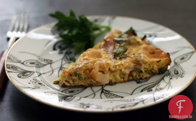 Broccolini Canadense Bacon Frittata