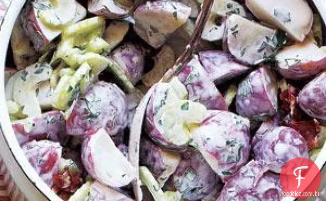 Salada De Batata Cremosa Com Receita De Bacon