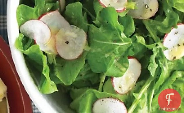 Salada De Rúcula E Rabanete