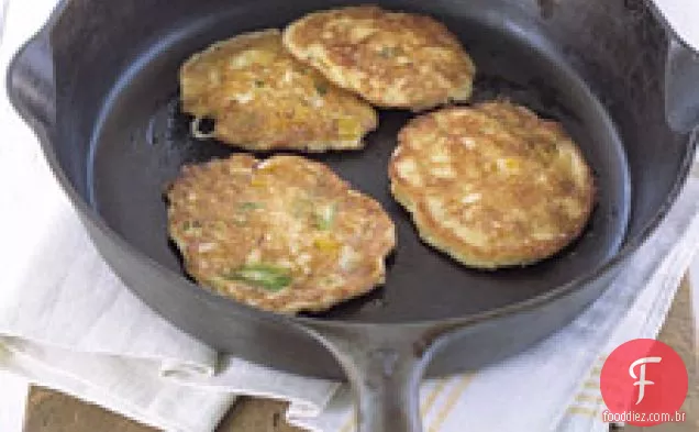 Bolos Cheddar Crocantes Com Bacon