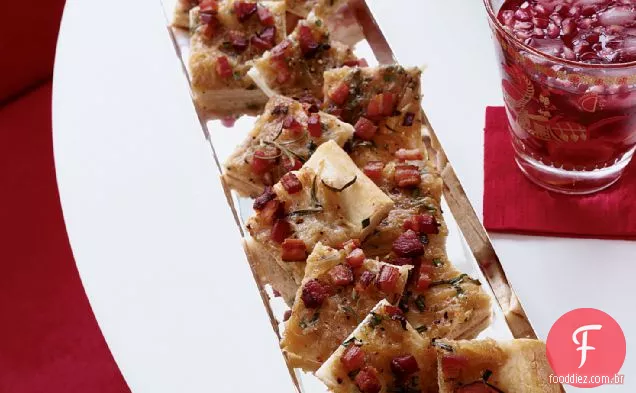 Torta de batata e Bacon da Alsácia