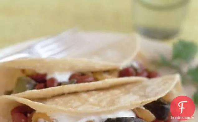 Pinto Bean E Poblano Tacos