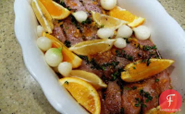Frango Com Infusão De Citrinos Balsâmicos