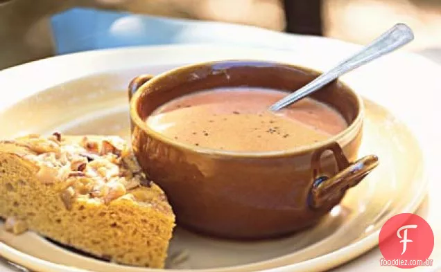 Tomate Cremoso-Sopa Balsâmica